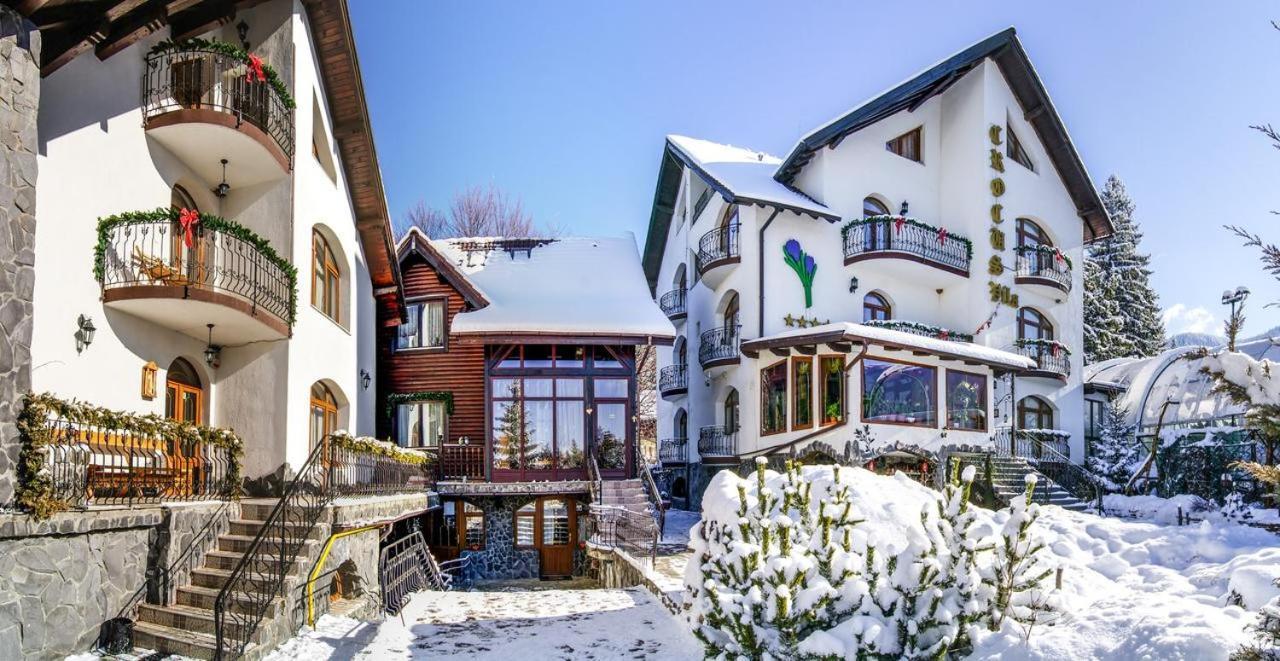 Pensiunea Crocus - Sauna & Billiard Poiana Brasov Exteriör bild
